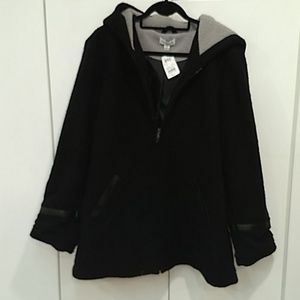 Susan Graver fleece jacket NWT